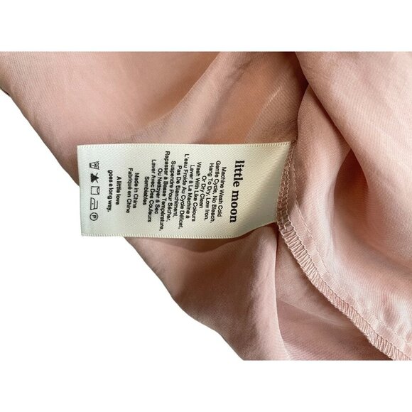 Aritzia Little Moon Camisole Pink Cropped Feminine Delicate XS - Picture 7 of 8